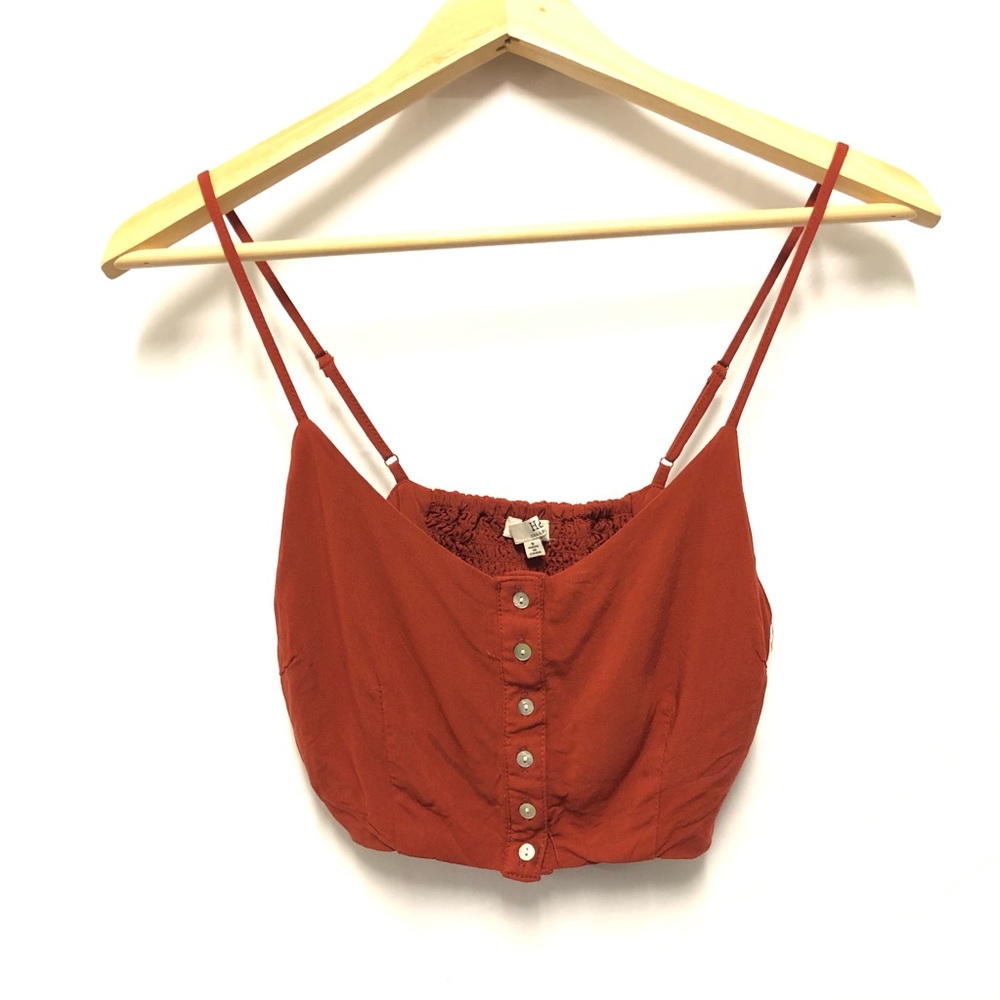 Rust Crop Top - Picture 2 of 4